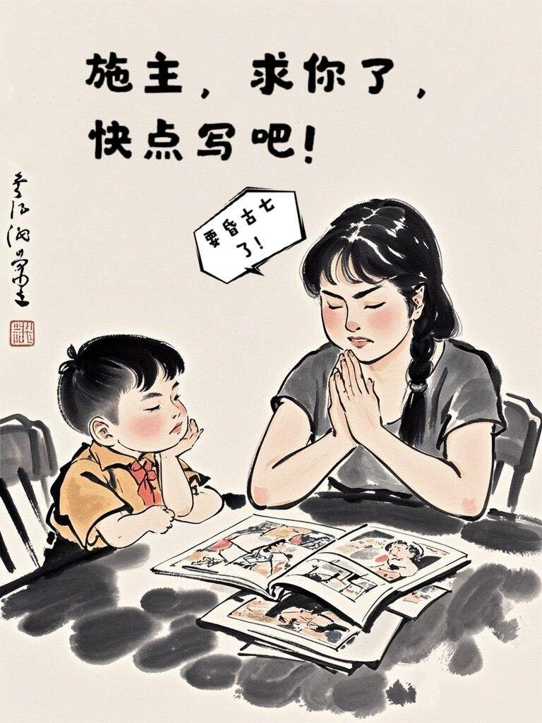 家長|父母|爸媽|孩子|寫作業|輔導作業|複習功課|育兒|親子|梗圖|爆笑|媽媽