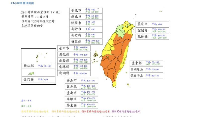 康芮颱風