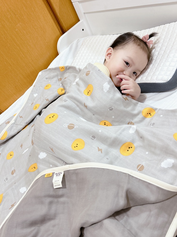 【Runny Yolk朗尼幼克】蛋黃星球系列嬰童呼吸被~心得分享