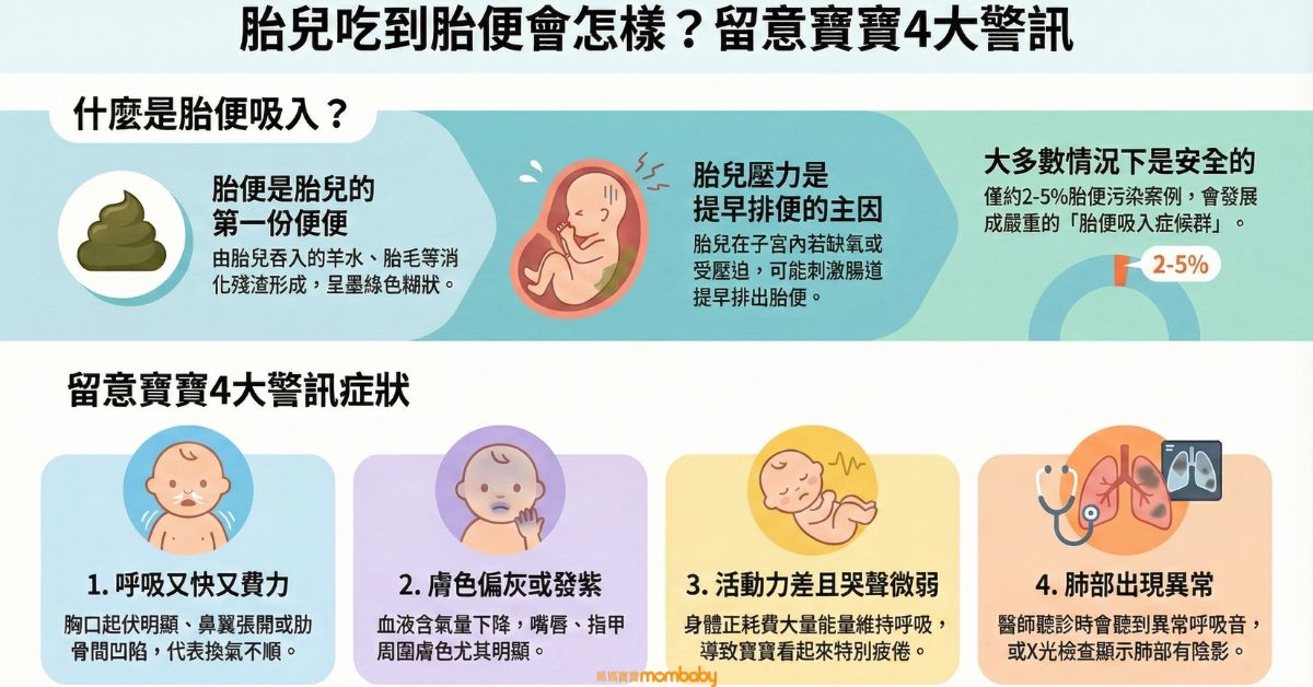 胎兒吃到胎便會怎樣