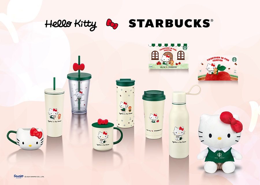 星巴克|凱蒂貓|聯名|聯名商品|Starbucks|Hello Kitty|少女心|可愛|卡哇依|親子