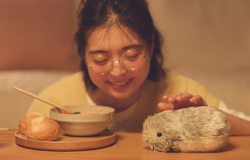 卡西歐|CASIO|AI機器寵物|AI情感系統|天竺鼠|寵物機器人|Moflin|可愛