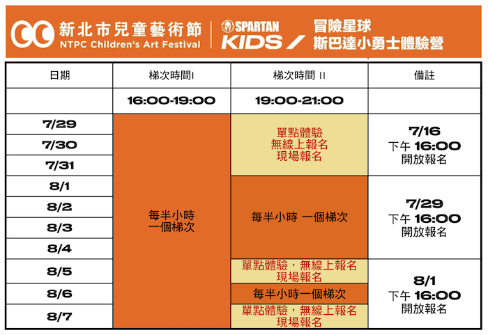 新北｜兒童藝術節｜妖怪宇宙｜勇士體驗營