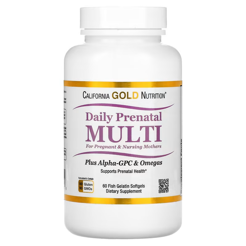 iherb｜孕期營養品推薦｜California Gold Nutrition 適合孕婦及哺乳期女性的每日復合維生素