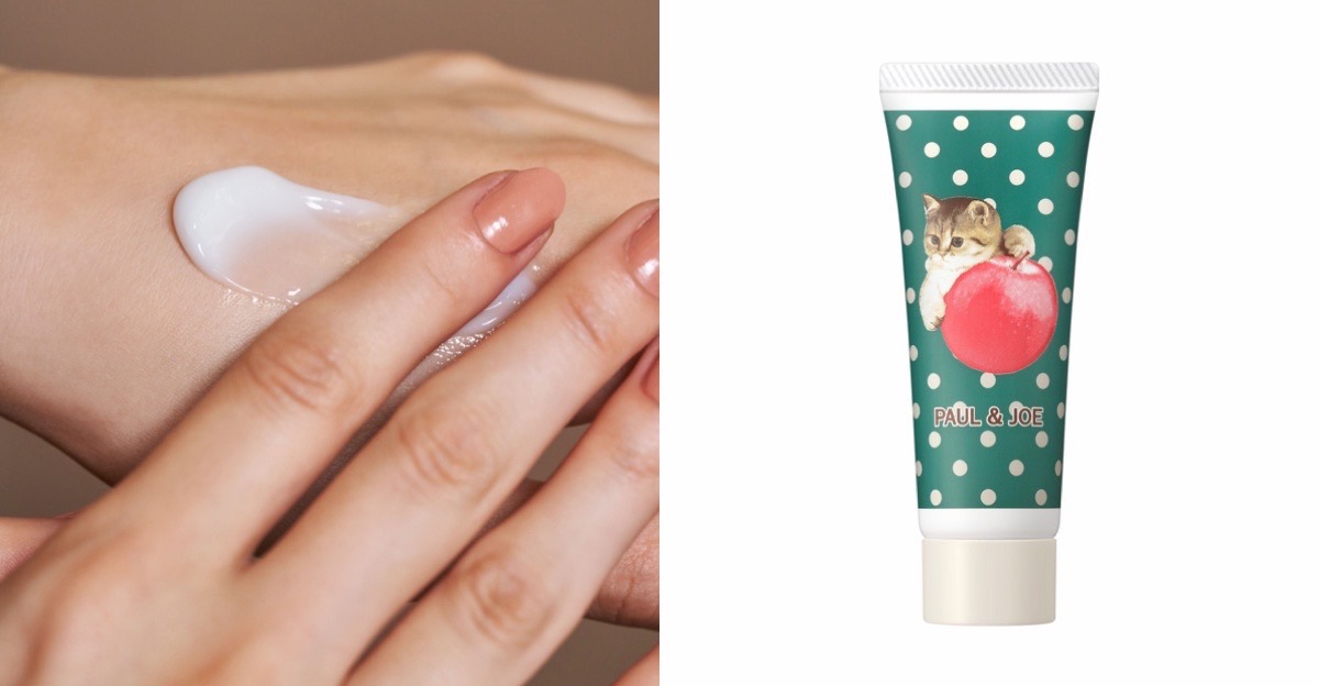 PAUL & JOE 蘋果貓咪限量保養護手霜