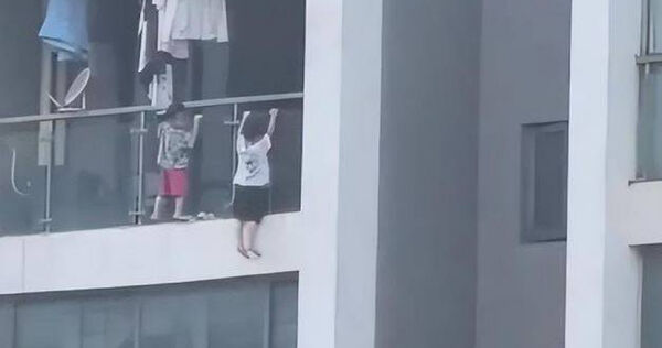 幼兒墜樓
