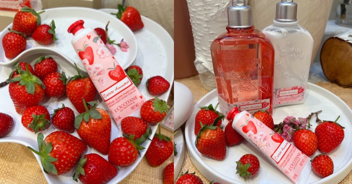 歐舒丹|草莓櫻花限量香氛系列