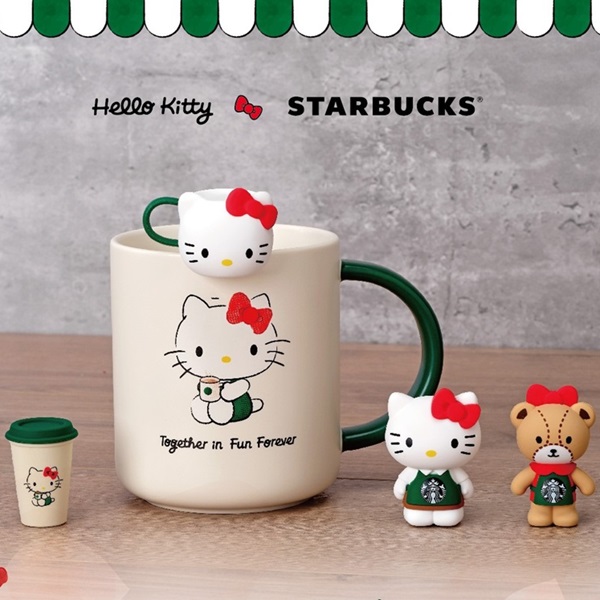 星巴克|凱蒂貓|聯名|聯名商品|Starbucks|Hello Kitty|少女心|可愛|卡哇依|親子