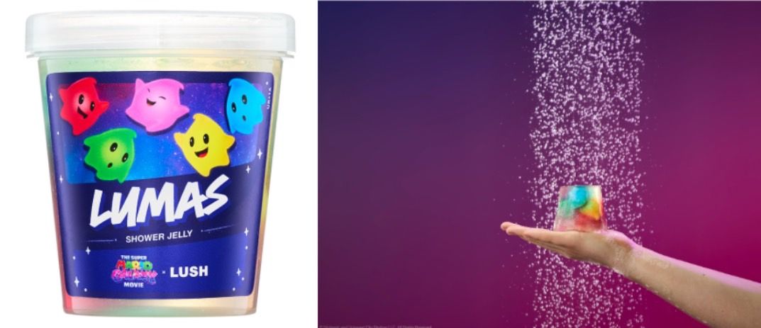 超級瑪利歐銀河電影版 &times; LUSH 聯名系列