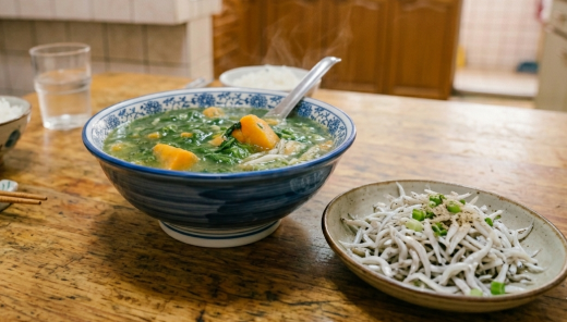 麻薏湯 吻仔魚