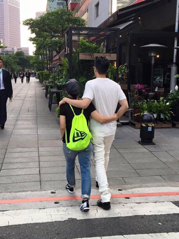 比莉周湯豪生活照