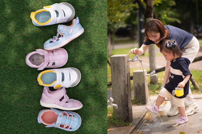 夏天帶孩子玩水玩沙，小腳丫得顧好！媽咪部落客大推日本IFME水涼鞋，好穿好看功能一百分～