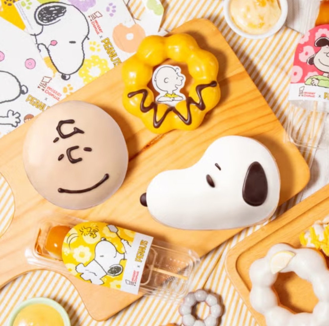 Mister Donut × 史努比|甜甜圈