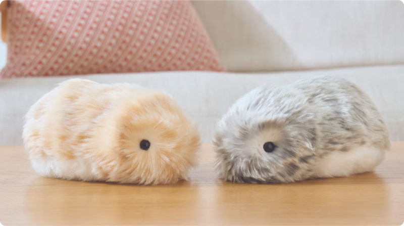 卡西歐|CASIO|AI機器寵物|AI情感系統|天竺鼠|寵物機器人|Moflin|可愛