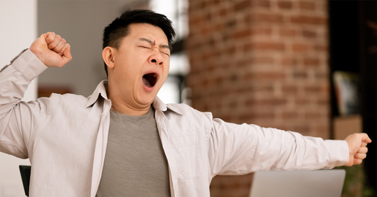 呵欠|想睡|暈碳