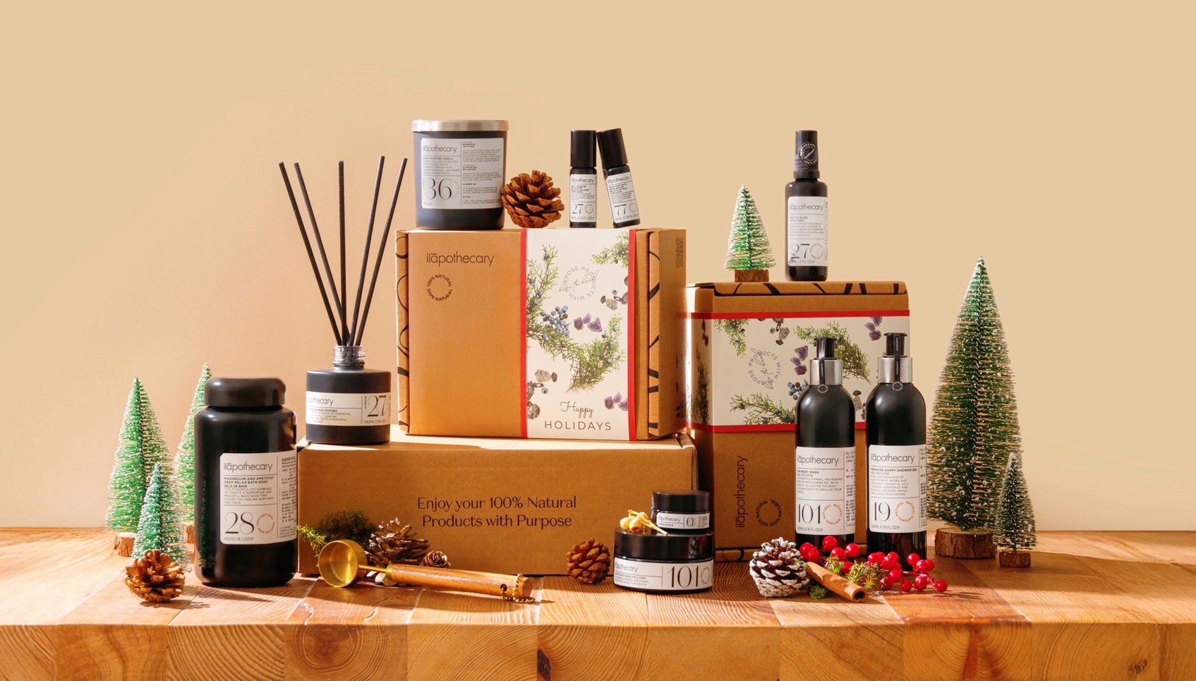 lapothecary 英草社「Healing Holidays」自然系聖誕禮盒