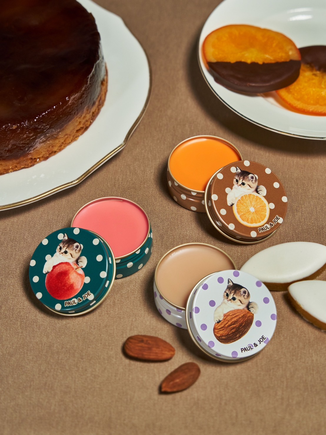PAUL & JOE 甜點貓咪限量護唇膏